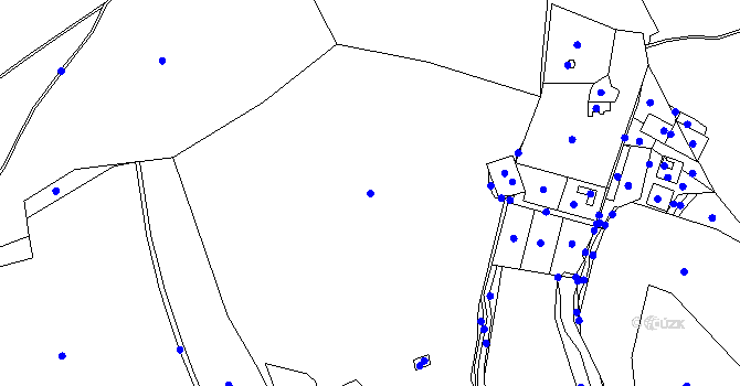 Parcela st. 378/1 v KÚ Lipno nad Vltavou, Katastrální mapa