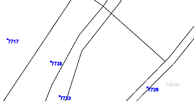 Parcela st. 2131/24 v KÚ Lipov, Katastrální mapa