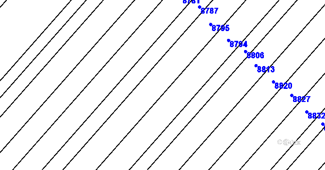 Parcela st. 2480/148 v KÚ Lipov, Katastrální mapa