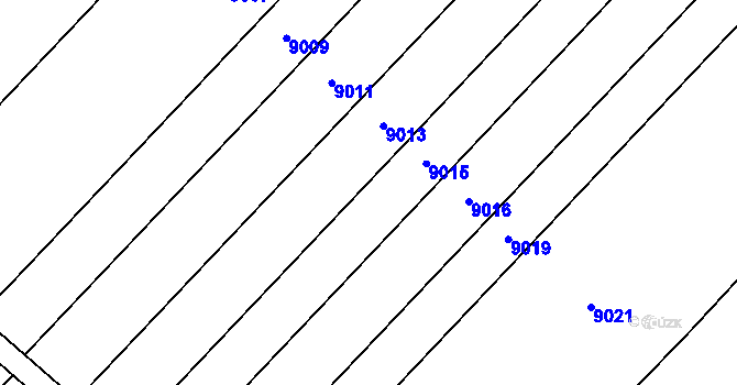 Parcela st. 2480/262 v KÚ Lipov, Katastrální mapa