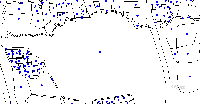 Parcela st. 4365 v KÚ Lískovec u Frýdku-Místku, Katastrální mapa
