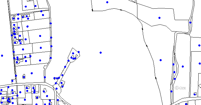 Parcela st. 4762/1 v KÚ Lískovec u Frýdku-Místku, Katastrální mapa