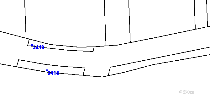 Parcela st. 2479/19 v KÚ Litenčice, Katastrální mapa