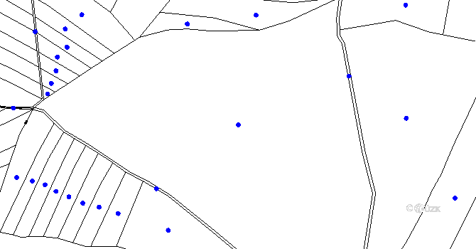 Parcela st. 221 v KÚ Litkovice, Katastrální mapa