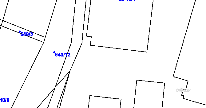 Parcela st. 88/5 v KÚ Litochovice u Volyně, Katastrální mapa