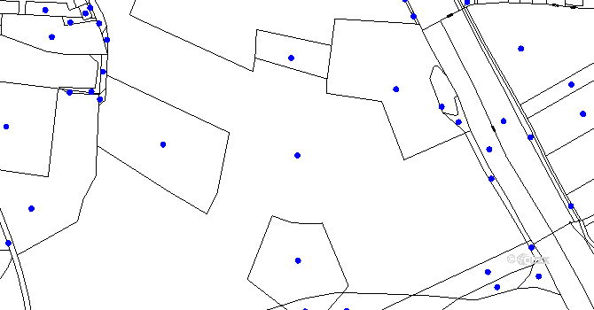 Parcela st. 4768/1 v KÚ Litoměřice, Katastrální mapa