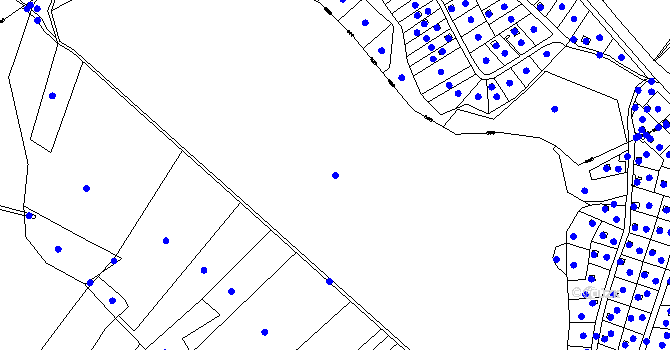 Parcela st. 5418/1 v KÚ Litoměřice, Katastrální mapa