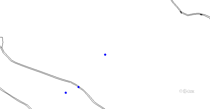 Parcela st. 166/1 v KÚ Lounice, Katastrální mapa