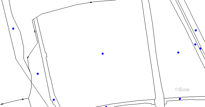 Parcela st. 170/1 v KÚ Růžodol, Katastrální mapa