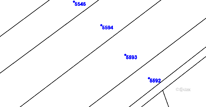 Parcela st. 534/62 v KÚ Lomnice nad Popelkou, Katastrální mapa