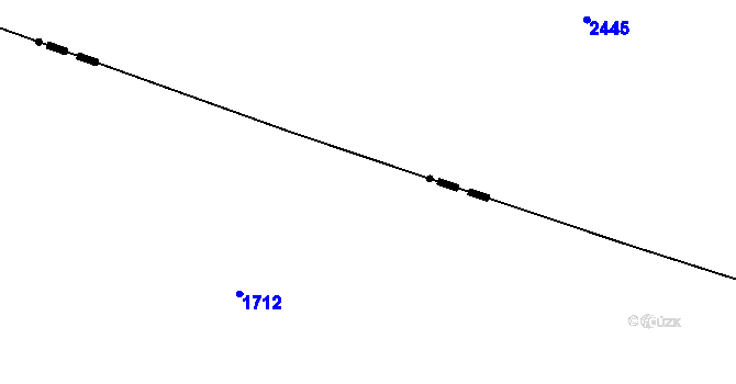 Parcela st. 1070/5 v KÚ Louka u Jemnice, Katastrální mapa