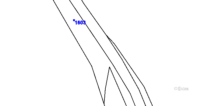 Parcela st. 1294/9 v KÚ Louka u Jemnice, Katastrální mapa