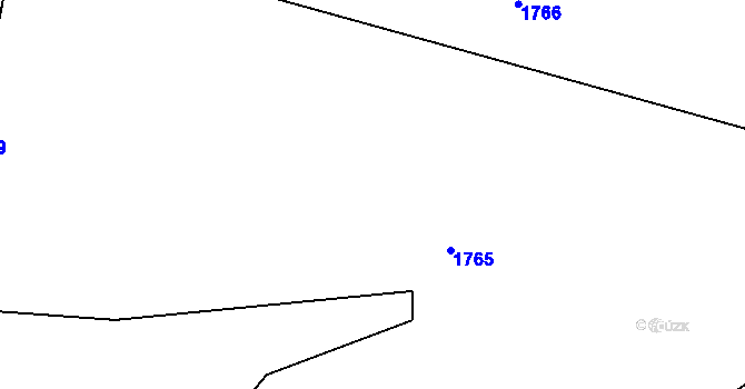 Parcela st. 771/8 v KÚ Louka u Jemnice, Katastrální mapa