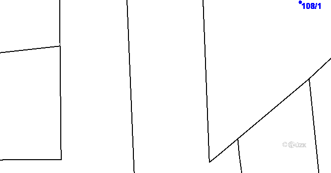 Parcela st. 118 v KÚ Kvasetice, Katastrální mapa