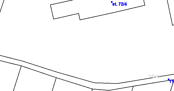 Parcela st. 355/11 v KÚ Kvasetice, Katastrální mapa