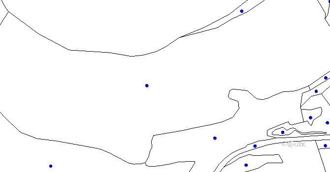 Parcela st. 65/1 v KÚ Luh nad Svatavou, Katastrální mapa