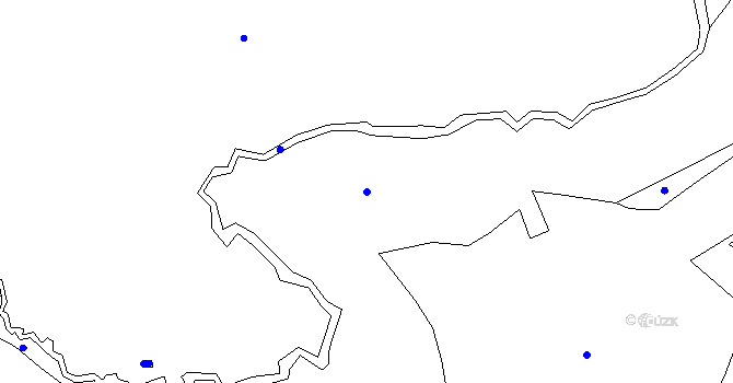 Parcela st. 254 v KÚ Luh nad Svatavou, Katastrální mapa
