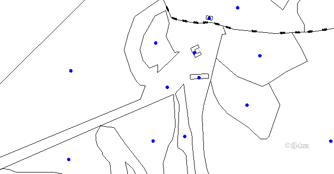 Parcela st. 376/6 v KÚ Luhov u Mimoně, Katastrální mapa