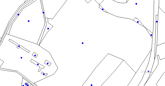 Parcela st. 536/2 v KÚ Luhov u Mimoně, Katastrální mapa