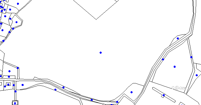 Parcela st. 569/1 v KÚ Luhov u Mimoně, Katastrální mapa