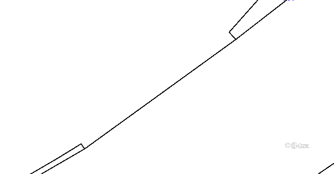 Parcela st. 587/2 v KÚ Luka nad Jihlavou, Katastrální mapa