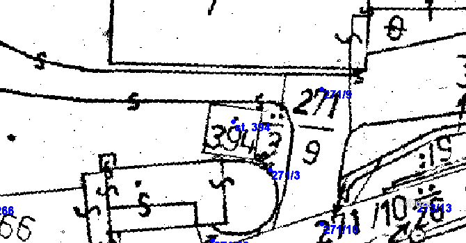 Parcela st. 394 v KÚ Lukavec u Pacova, Katastrální mapa