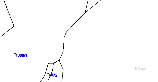 Parcela st. 281/15 v KÚ Lukavec u Pacova, Katastrální mapa