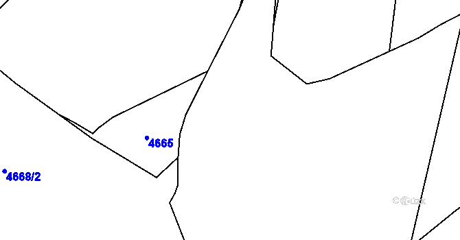 Parcela st. 281/27 v KÚ Lukavec u Pacova, Katastrální mapa