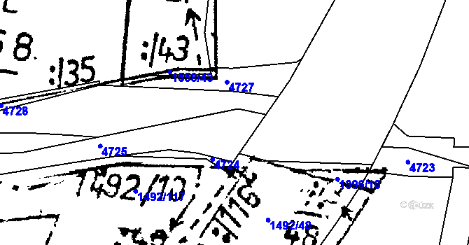 Parcela st. 2700/21 v KÚ Lukavec u Pacova, Katastrální mapa