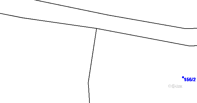 Parcela st. 156/15 v KÚ Horní Kamenice u Lukova, Katastrální mapa
