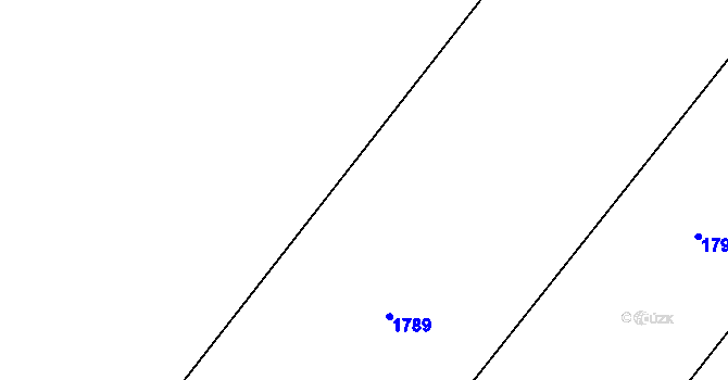 Parcela st. 375/13 v KÚ Lužec nad Cidlinou, Katastrální mapa