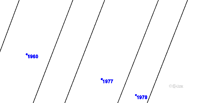 Parcela st. 757/63 v KÚ Lužec nad Cidlinou, Katastrální mapa