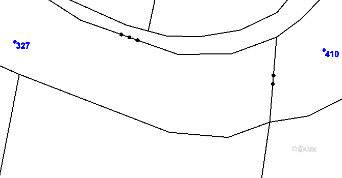 Parcela st. 60/4 v KÚ Sedlovice, Katastrální mapa