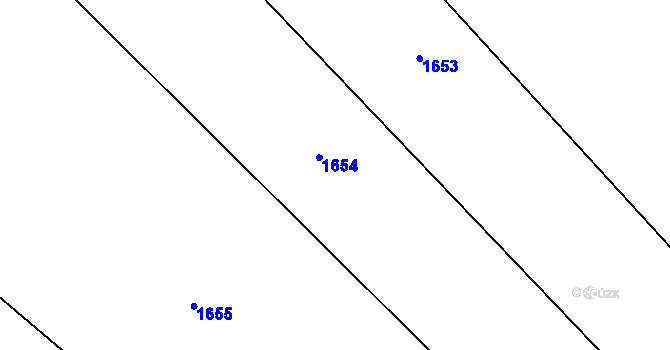 Parcela st. 66/12 v KÚ Malá Vrbka, Katastrální mapa