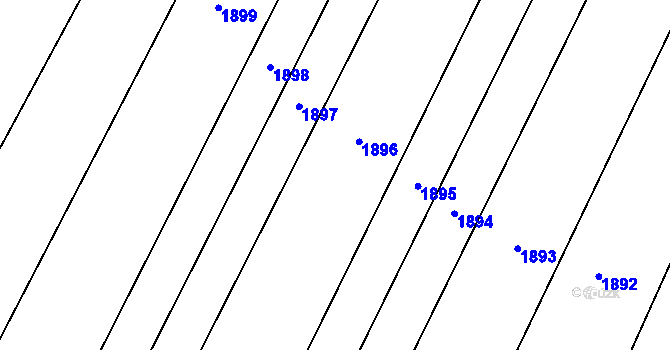 Parcela st. 116 v KÚ Malá Vrbka, Katastrální mapa