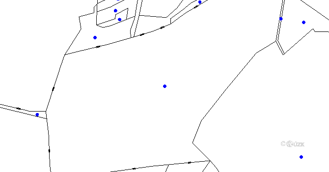Parcela st. 283/4 v KÚ Hodonice u Malont, Katastrální mapa