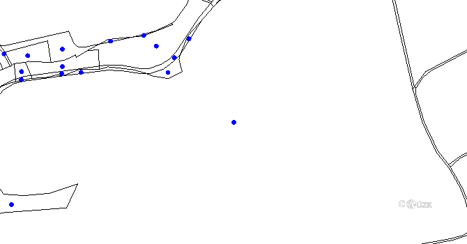 Parcela st. 642/1 v KÚ Březí u Meclova, Katastrální mapa