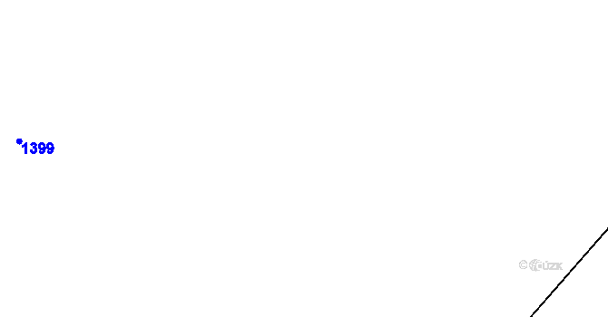 Parcela st. 104 v KÚ Březí u Meclova, Katastrální mapa