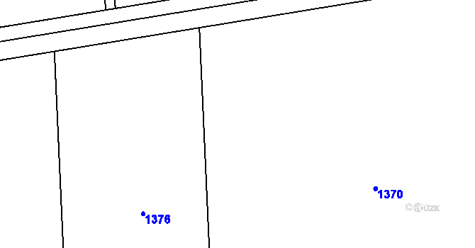 Parcela st. 775/15 v KÚ Březí u Meclova, Katastrální mapa
