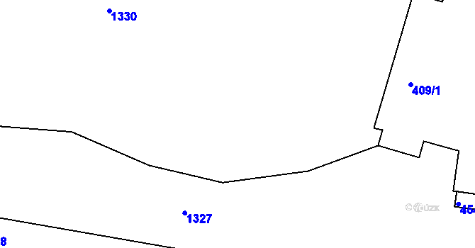 Parcela st. 455 v KÚ Mašovice u Meclova, Katastrální mapa