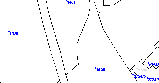 Parcela st. 522/4 v KÚ Mašovice u Meclova, Katastrální mapa