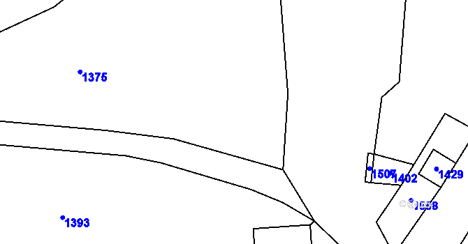 Parcela st. 517/2 v KÚ Mašovice u Meclova, Katastrální mapa