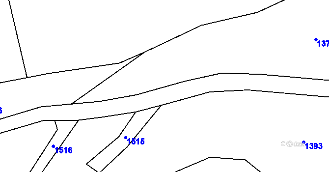 Parcela st. 517/4 v KÚ Mašovice u Meclova, Katastrální mapa