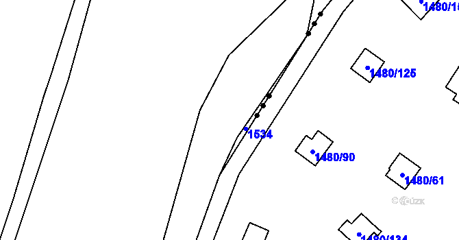Parcela st. 522/8 v KÚ Mašovice u Meclova, Katastrální mapa