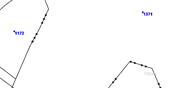 Parcela st. 882/27 v KÚ Měcholupy u Žatce, Katastrální mapa