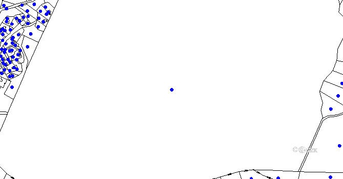 Parcela st. 2538/8 v KÚ Melč, Katastrální mapa
