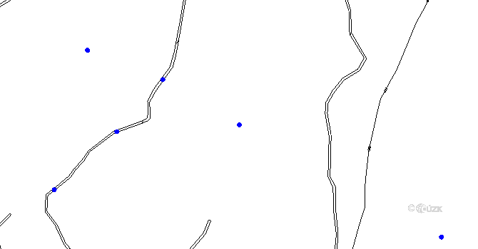Parcela st. 215 v KÚ Oldřiš u Merklína, Katastrální mapa