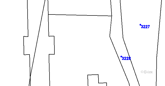 Parcela st. 161 v KÚ Merklovice, Katastrální mapa