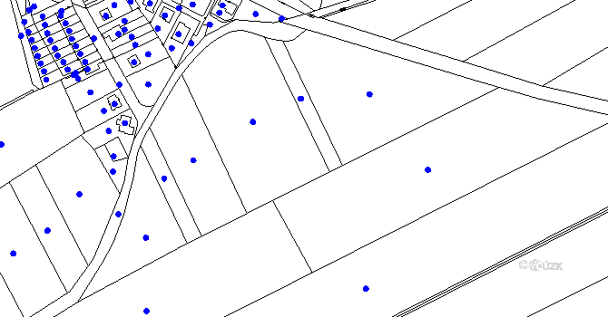 Parcela st. 270/3 v KÚ Merklovice, Katastrální mapa