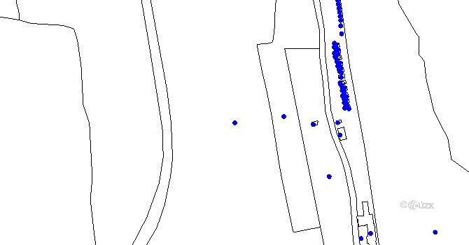 Parcela st. 1133/1 v KÚ Měšice u Tábora, Katastrální mapa